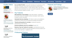 Desktop Screenshot of econjobmarket.org